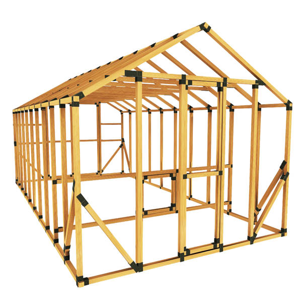 EZ Frames EZ Frame Chicken Coop And Run Kits 90 Square Feet Chicken